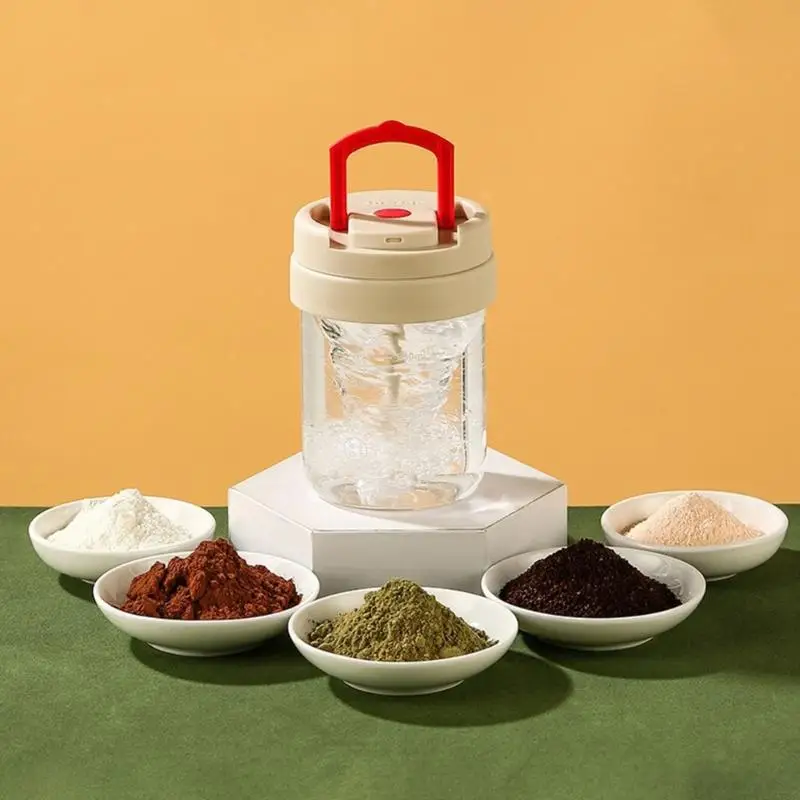 

Electric Mixing Cup With 7000RPM Motor Leakproof Silicone Seal Kitchen Office Friendly Automatic Stirring Mug N58D