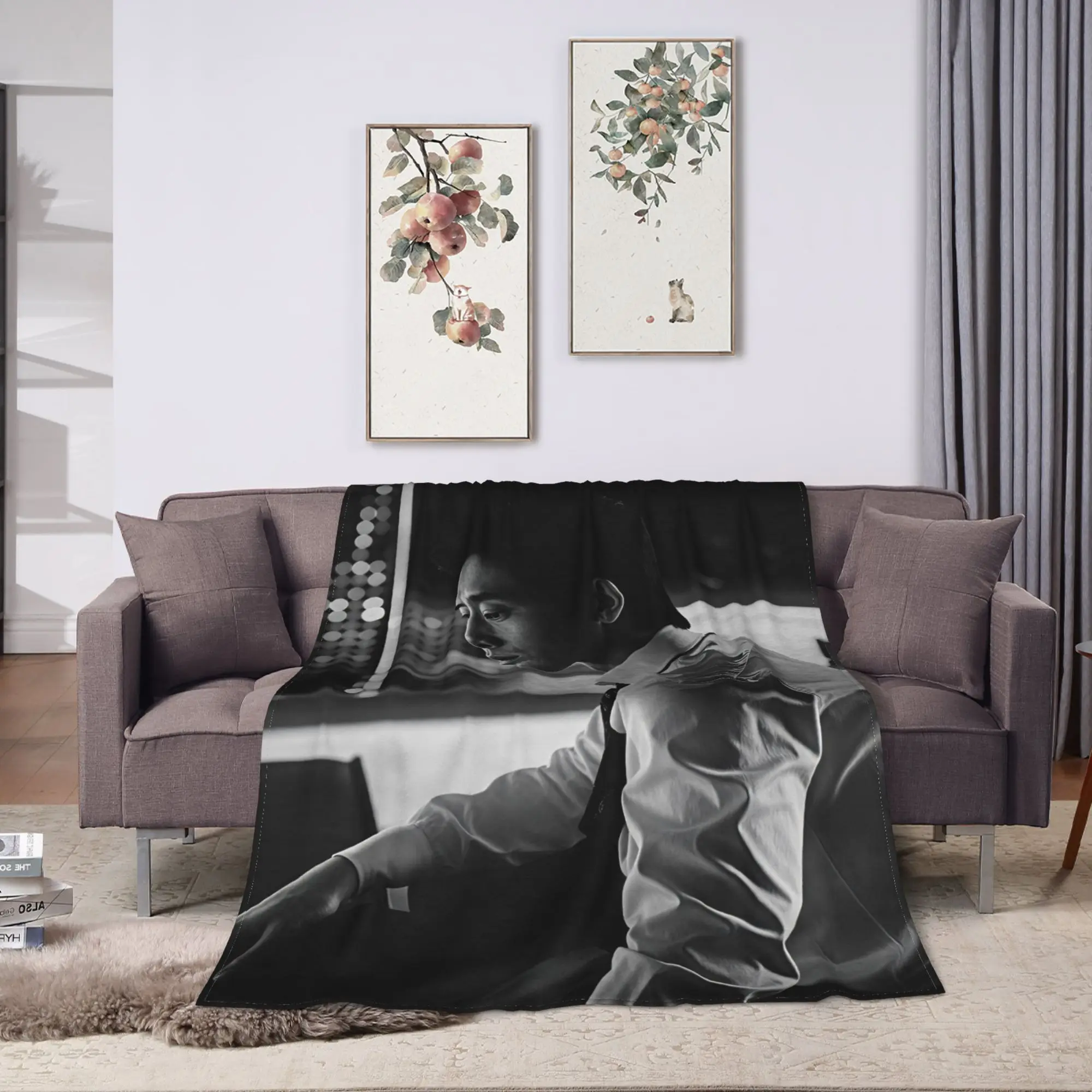The Early Spring Blanket Quality Warm Soft C Drama Bedding Throws Autumn Kids Couch Chair Sofa Bed Street Trend Bedspread