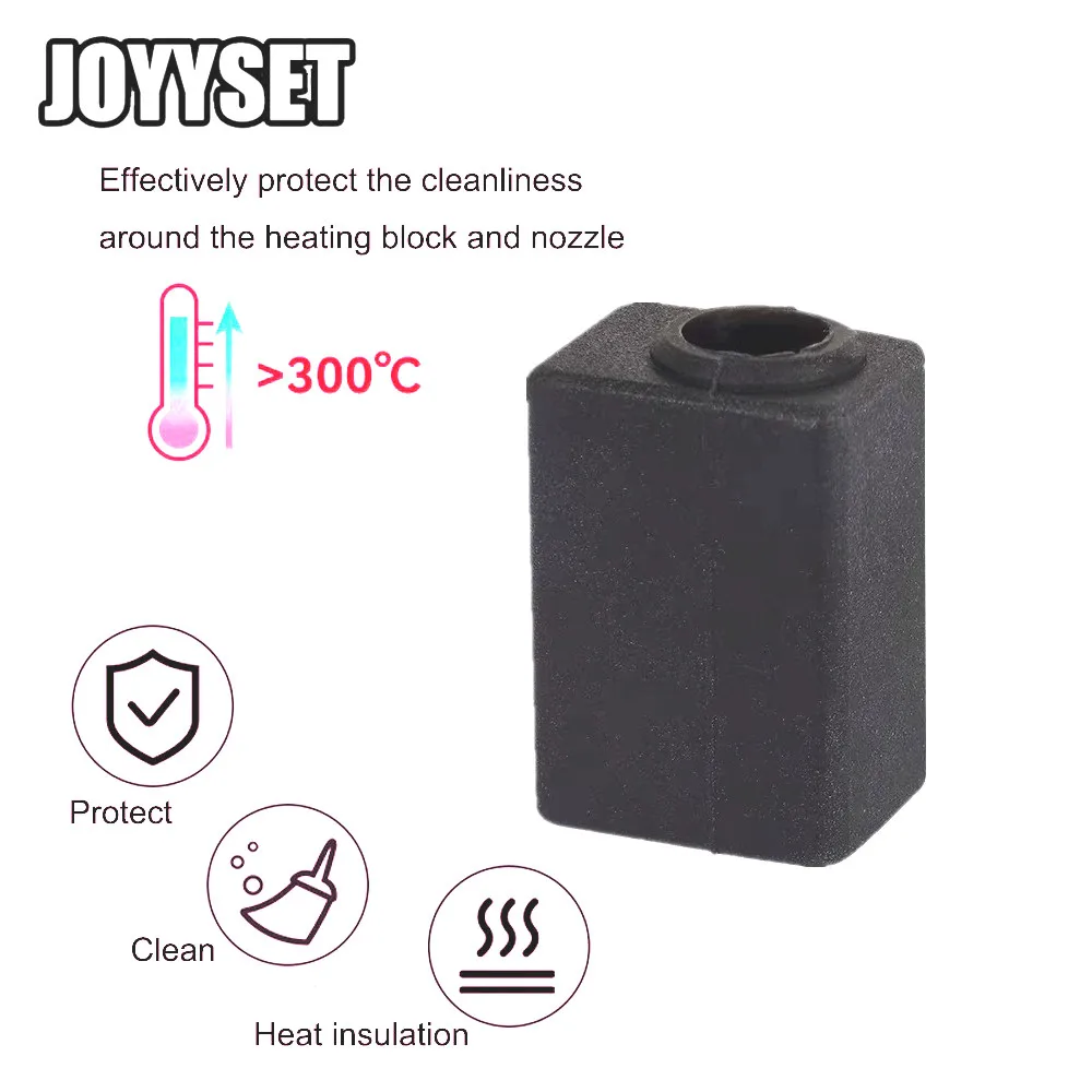For Elegoo Neptune 4 Max / 4 Plus Silicone Sock 3D Printer Accessories Hotend Heater Block Cover Heat Insulation Silicone Sleeve