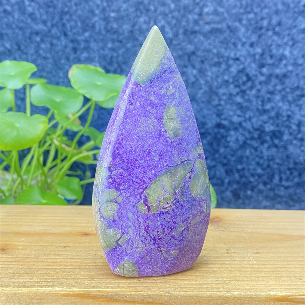 Natural Rare Noble Arthur Lantis Amethyst Crystal Ornament  Hand Polished Torch  Home Decoration  Holiday Gift