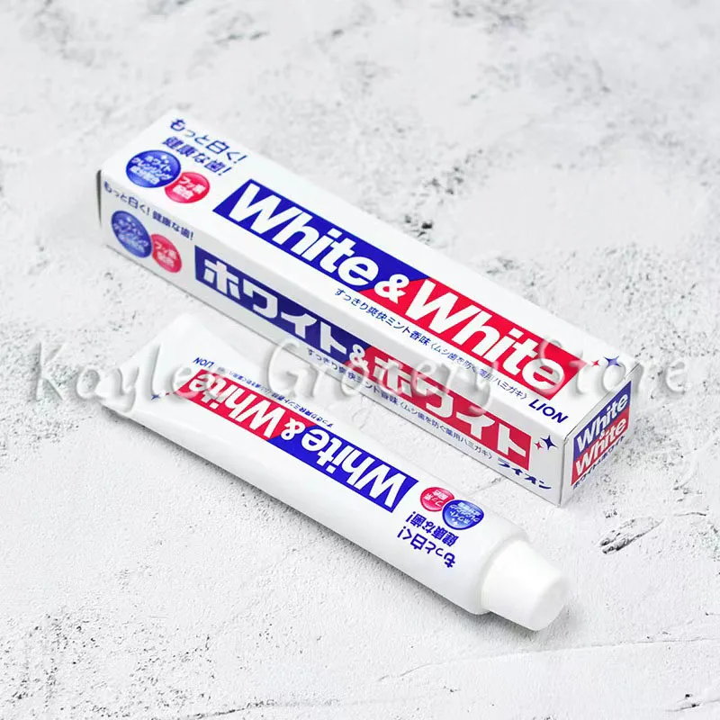 Japan Lion Toothpaste White Dental Whitening Strengthen Teeth Remove Smokers Stains Remove Plaque Whitening Toothpaste 150g