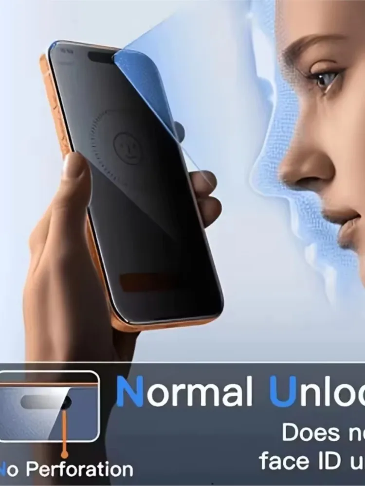 5 sztuk szkła hartowanego z ochroną prywatności 360 stopni do Apple iPhone 18 17 16 13 15 Pro Max 14 Plus — zdjęcie produktu 7