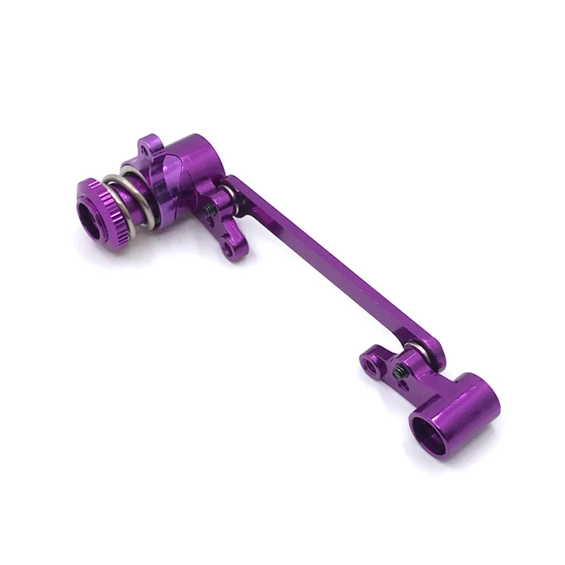 Steering Clutch Assembly Steering Servo Saver Complete for WLtoys 144001 1/14 124018 124019 RC Car Upgrade Parts,Purple