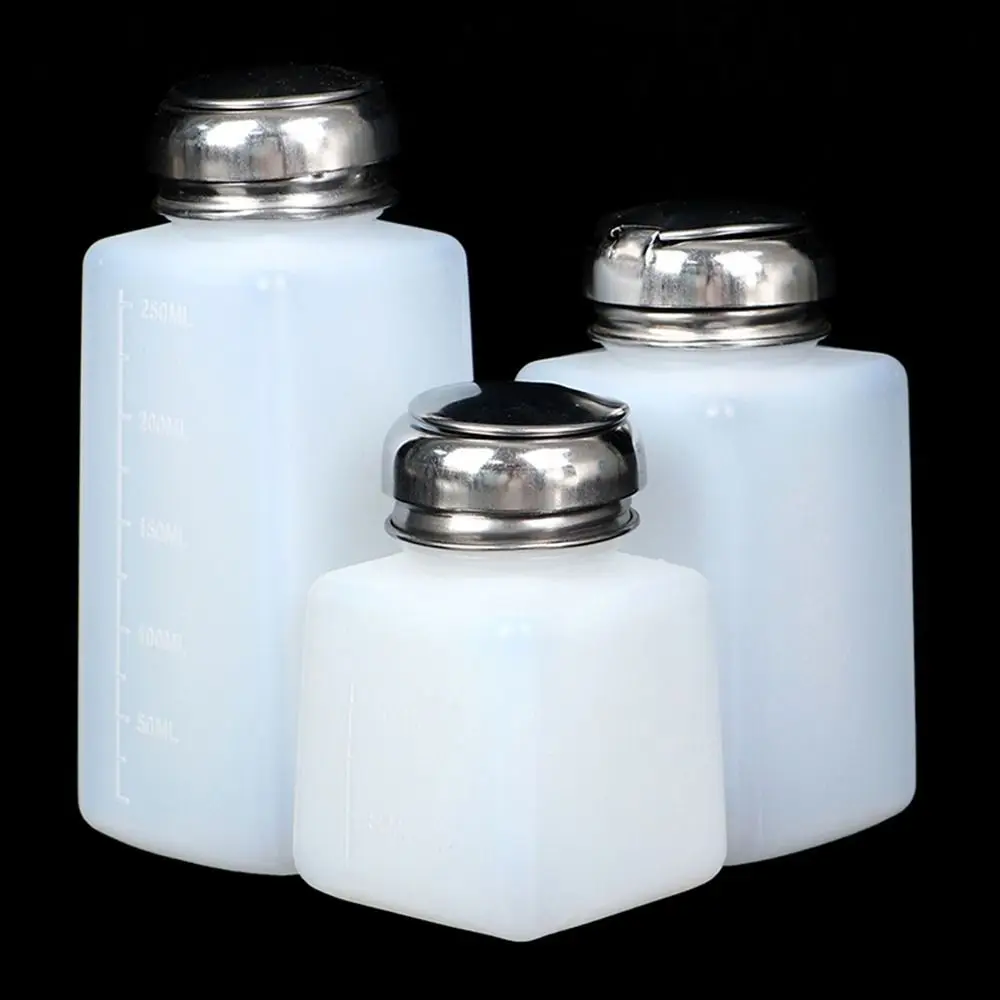100/200/250/500ML Liquid Alcohol Split Bottle Anti Volatilization Flux Bottle Press Type Split Bottle