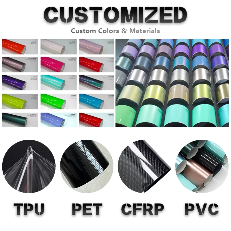 Hot selling：Car Wrap Film Supplier Vehicle Modification Accessories Car Electrochromic Film  Car Wrap