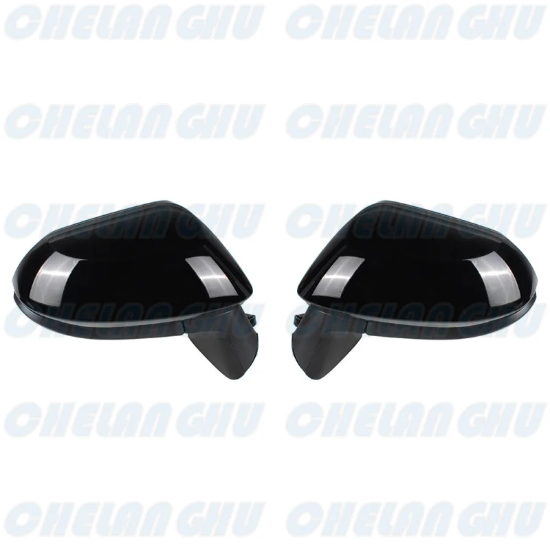 For Toyota Corolla 2020 2021 2022 2023 2024 87945-02920 87945-02350 1 Pair 3 Pins Black Painted Power Adjust Mirror Assembly