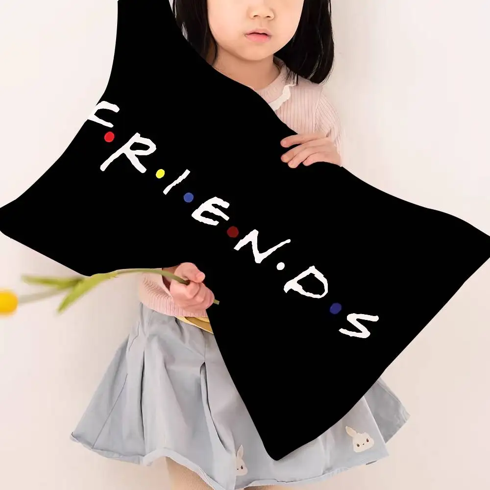 Friends Tv show New Arrival Polyester Pillow Towel - Four-Season Universal Soft Cartoon Thickened for Household Use