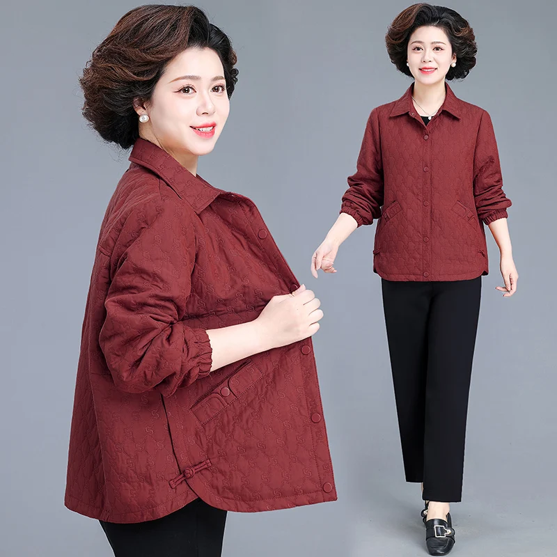 

Весенняя модная верхняя одежда для женщин старше 50 лет: корейский свободный кардиган-пальто для весеннего ветра