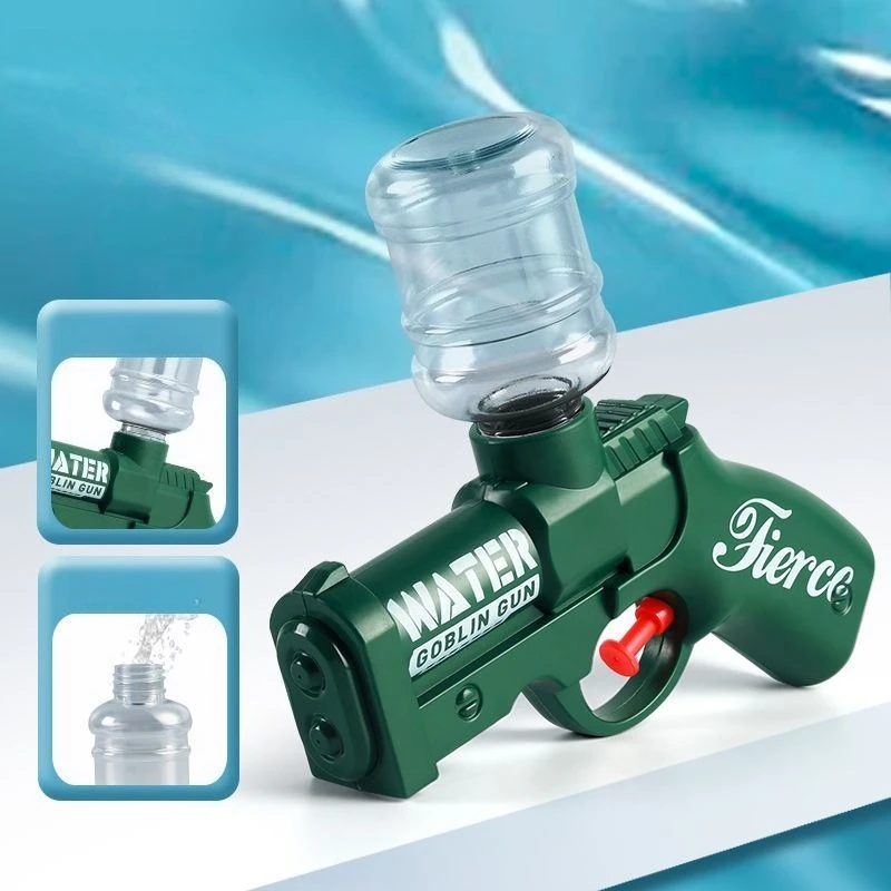 Pistolet à eau à Double trou pour enfants, jouet de plage, jouets de bain interactif Parent-enfant, cadeau de noël et d'anniversaire