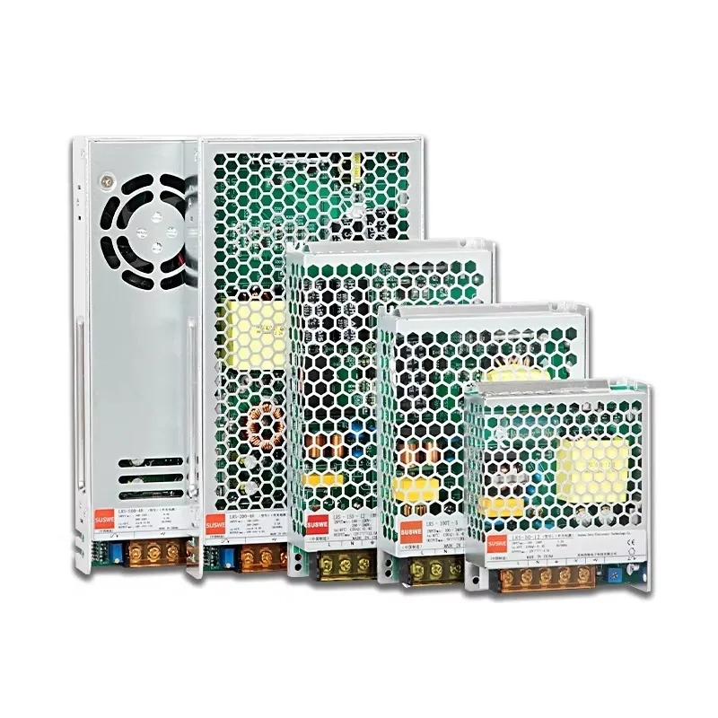 China LRS-500 High Quality AC-DC Switching Power Supply 500W 12V Single Output 88% Efficiency 50/60Hz