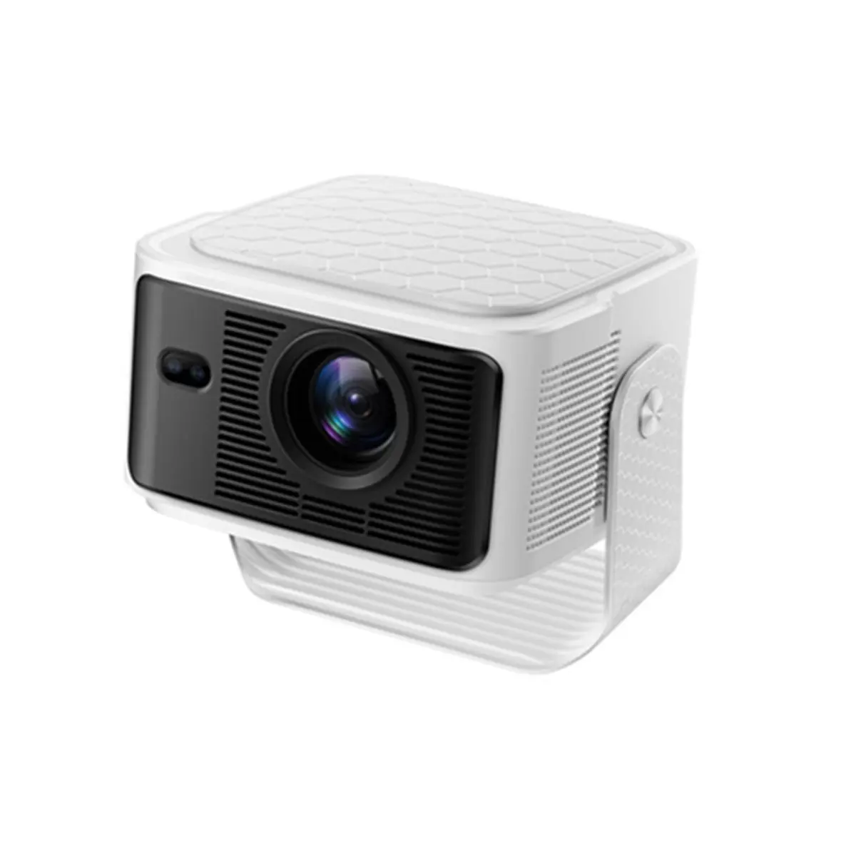 【ELEVATE LIFE】HY350MAX Android 14 Auto Focus Projector 500ANSI 1080P Built-in Speaker Portable for Home Presentations EU