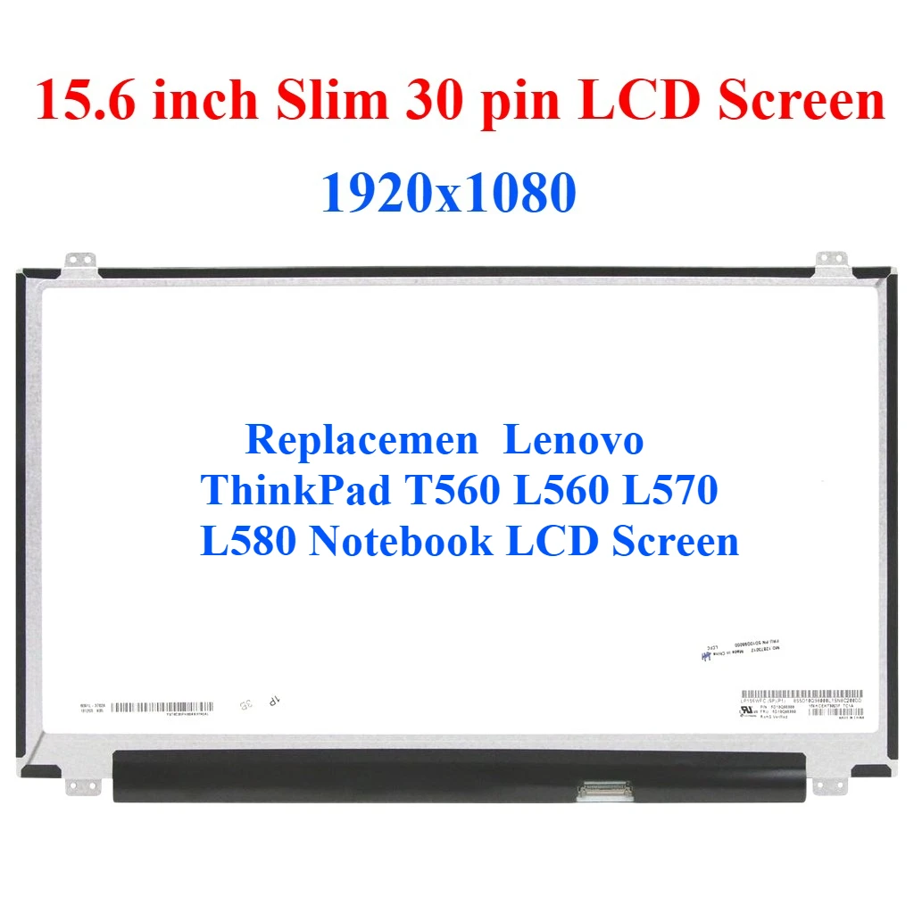 

For Lenovo ThinkPad T560 L560 L570 L580 Screen Replacement