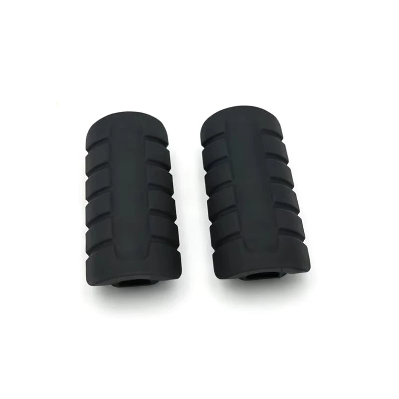 For car-Motorcycle Rear Footrest Rubber Pedal Pads For Triumph Scrambler 400X Speed 400 2024-2026 Foot Pegs Pads
