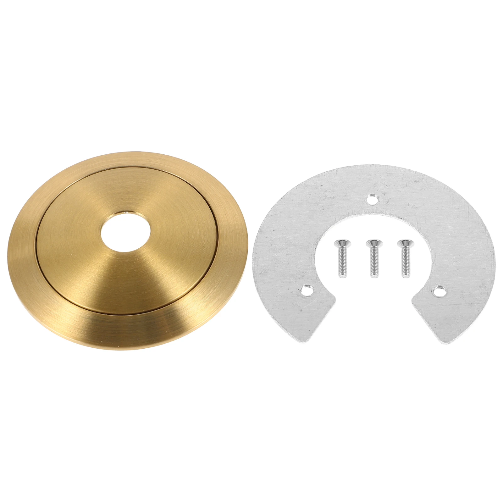 

3 Pieces Glass Lampshade Hardware Accessories E14 E27 Mounting Ring Fixing Iron Connecting Precise Fit Replacement Safe
