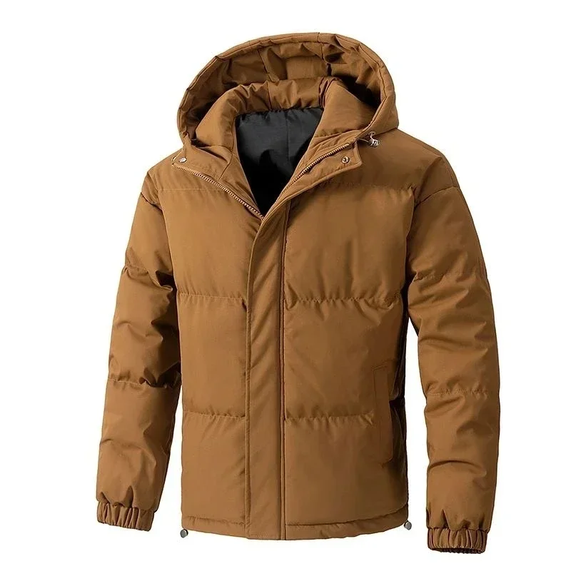 2026 New High Quality Hooded Cotton Jacket for Men and Women in Winter Warm Windproof and Snow Resistant Multifunctional Jacket