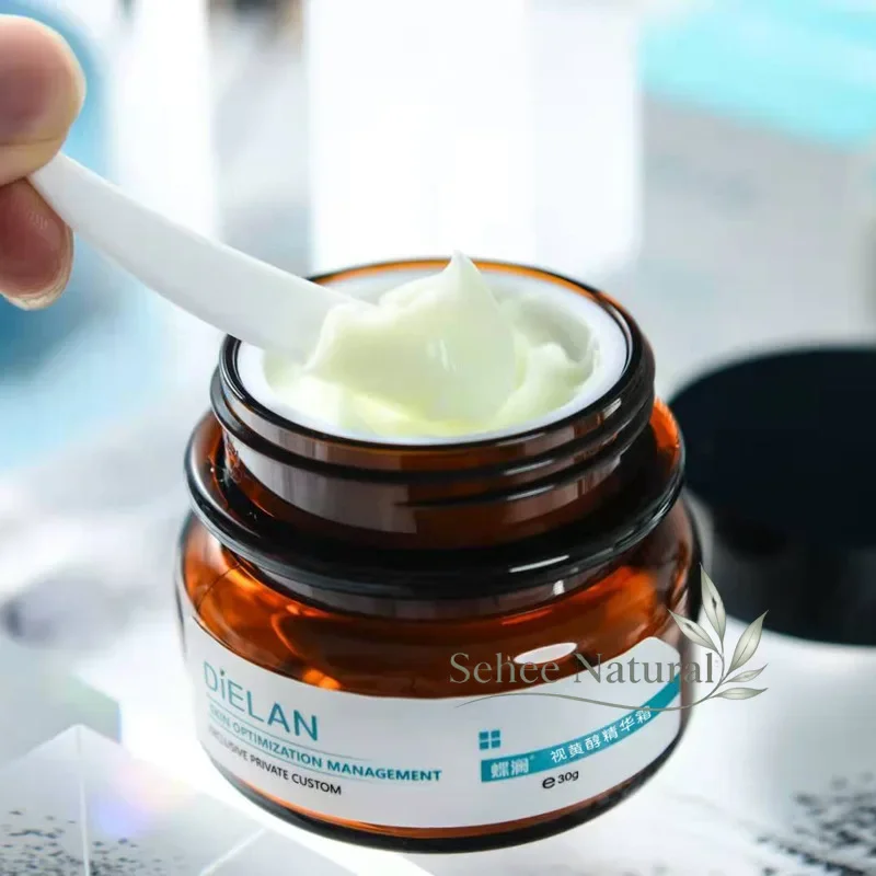 Retinol Water Glow Facial Cream Firming Skin Smooth Fine Lines Improve Dullness Deep Moisturizing Daily Face Care Cream