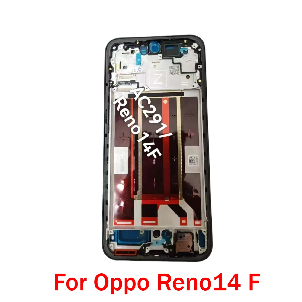 ミドルフレーム-oppo-reno14-f-reno-14-f-14f-cph2743-lcd-フロントフレームハウジングベゼル修理部品