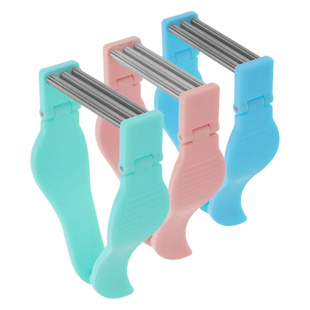 3Pcs Facial Hair Remover for Women Spring Threading Epilator Portable Manual Face Hair Removal Tool for Chin Lip Mustache
