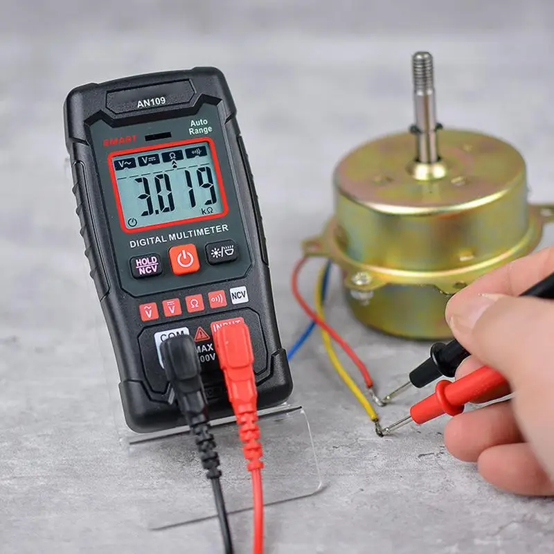 

Digital Multimeter High-Precision Intelligent Tester Handheld Multimeter Intelligent Measurement Automatic Range Voltmeter For