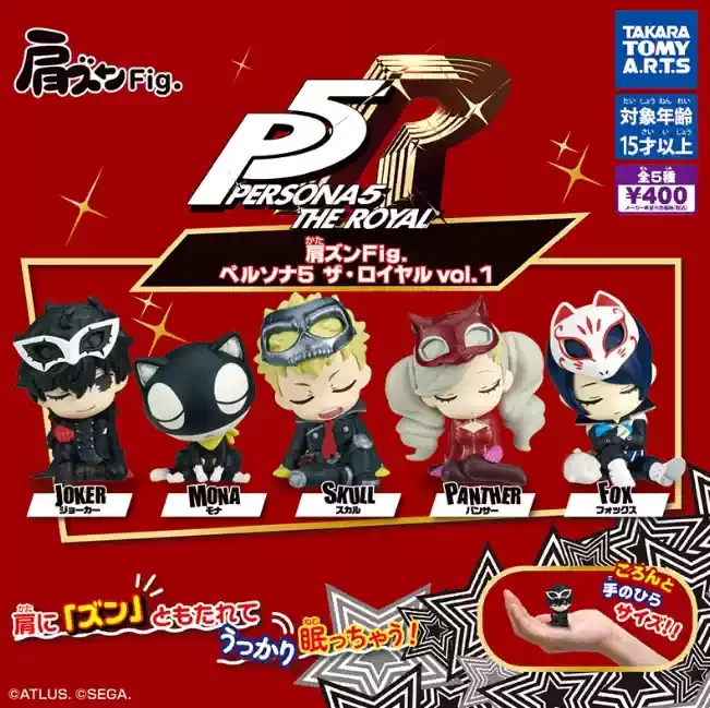 

Bandai Persona 5, экшн-фигурка «Призрачные воры», коллекционная модель аниме с подставкой для дисплея, настольный декор для фаната, подарок на день рождения