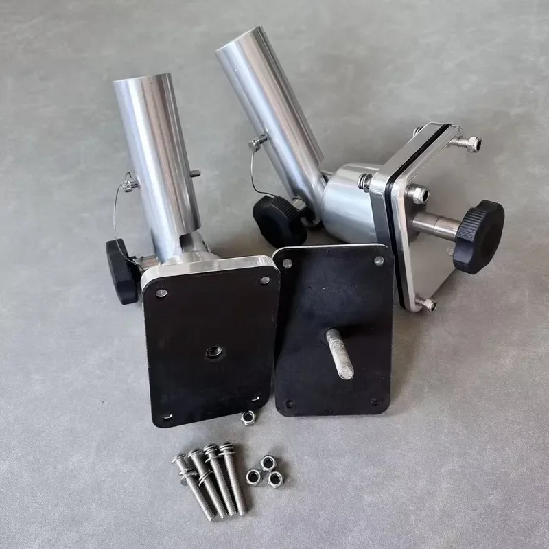 Customized Quality Adjustable T-top Outrigger Mounting Brackets Marine Fishing Outrigger Top Mount