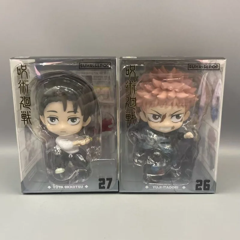 Figuras Originales de Sunrisepop de Jujutsu Kaisen Temporada 3, Juego de Caza, Yuta Okkotsu y Yuji Itadori, Decoración de Escritorio, Regalo de Cumpleaños, Juguete