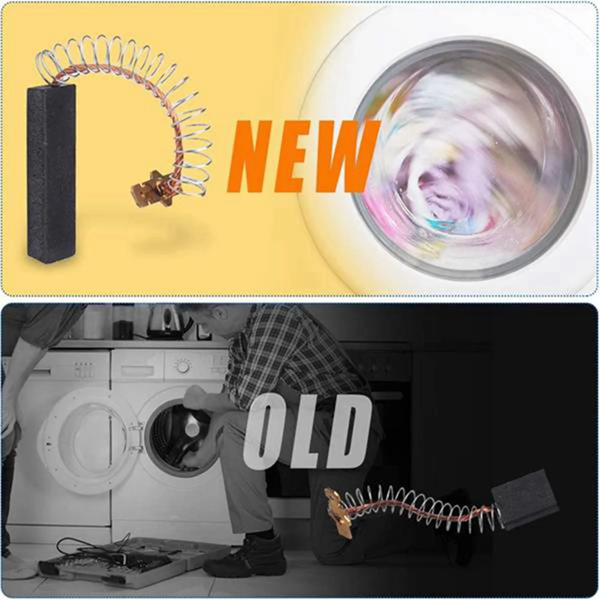 A68M-فرش كربون للغسالة 154740 فرش كربون محرك فرش كربون لغسالة سيمنز 32 قطعة