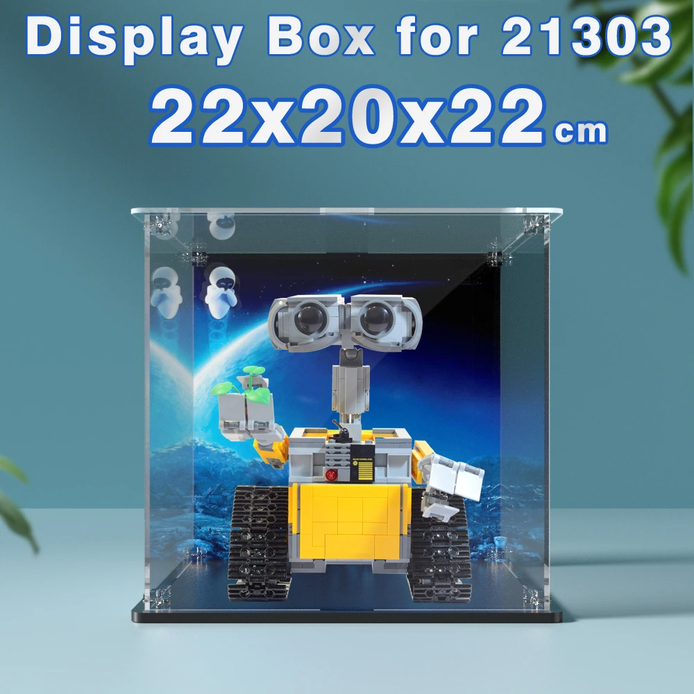 

Acrylic display box for Lego 21303 Building block set dustproof showcase toy bricks model display case