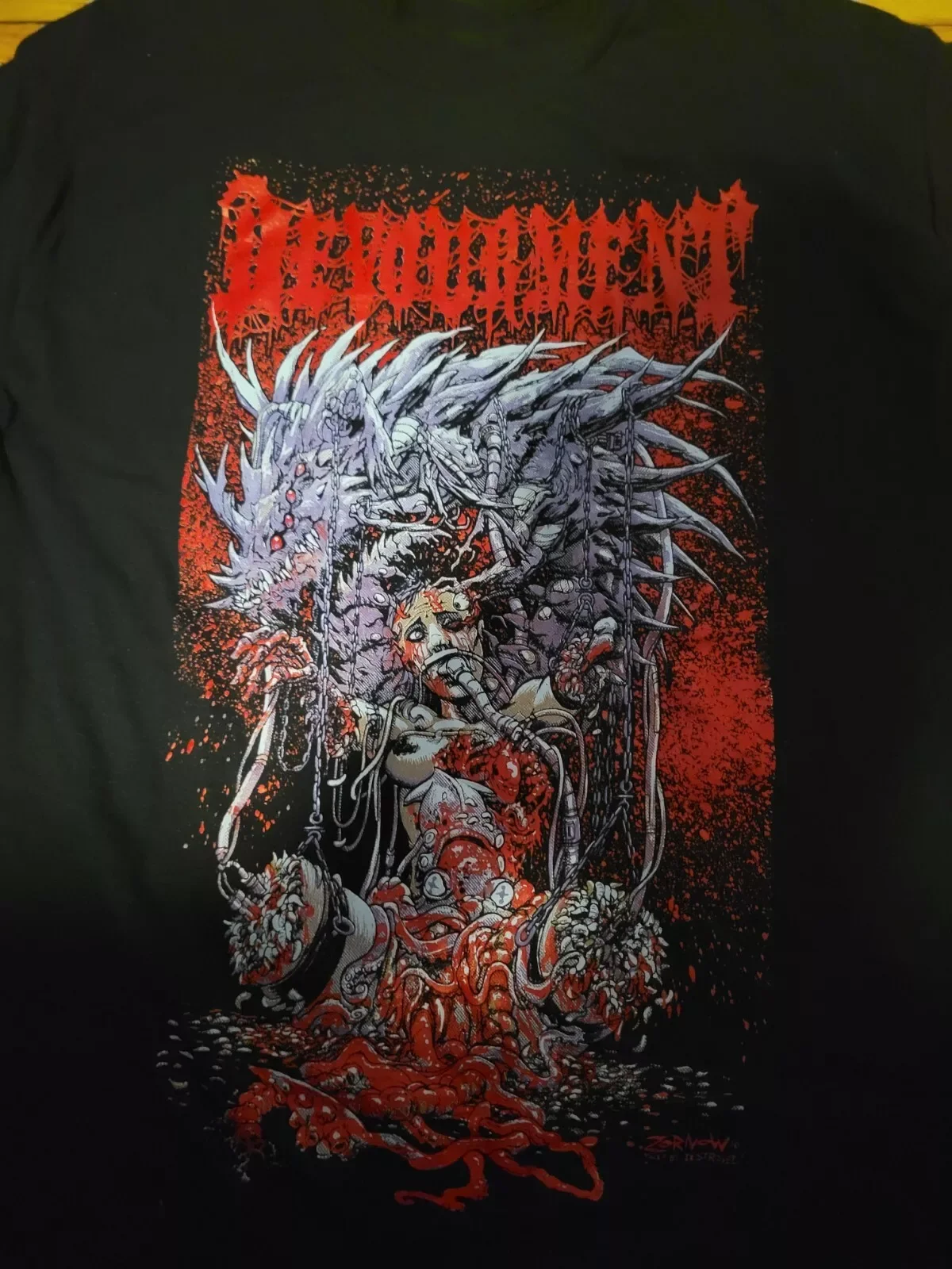 Devourment Band Black Live On Stage T-Shirt Cotton S-234XL