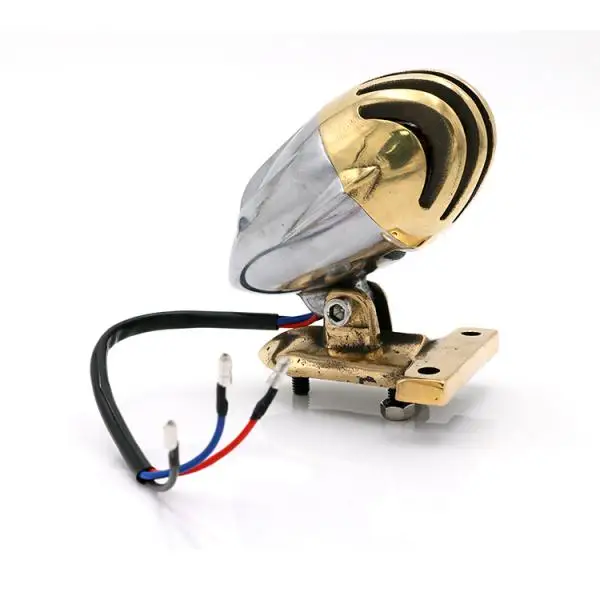 Modified LED Taillight Alloy Super Bright Rear Light with Turn Signals for Motorcycle Safety Outdoor Use