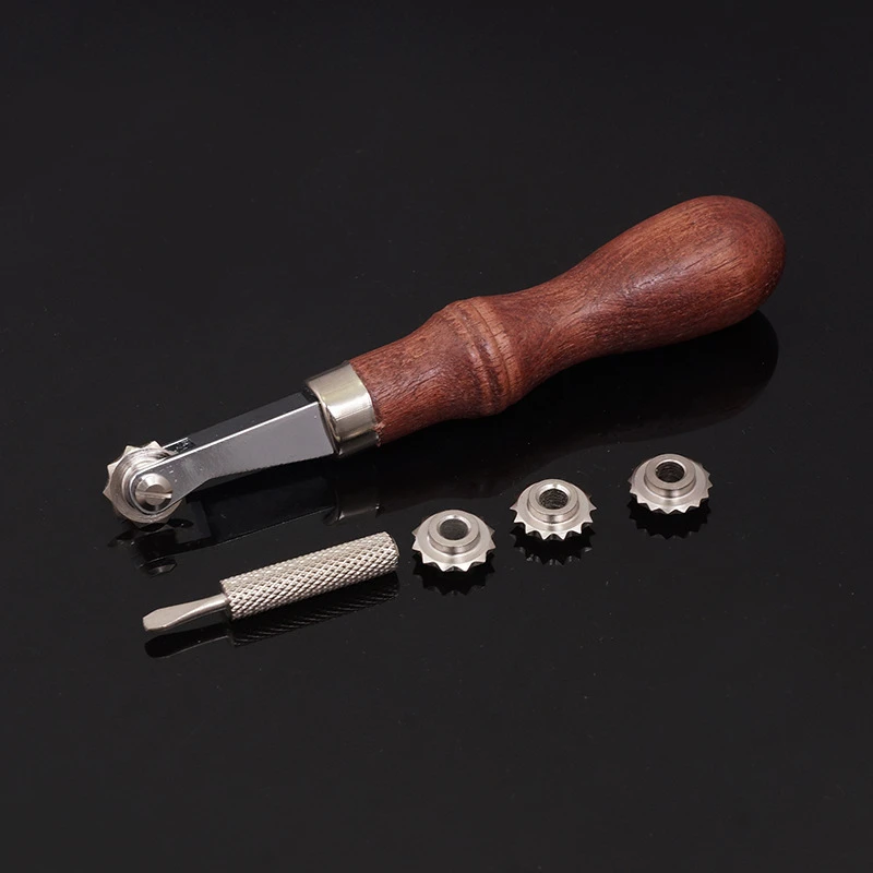 Leather Marking Wheel Stitching Line Marking Wheel Needle Point Tracing Wheel Leather Spacing Sewing Tools Stitch Marking Spacer