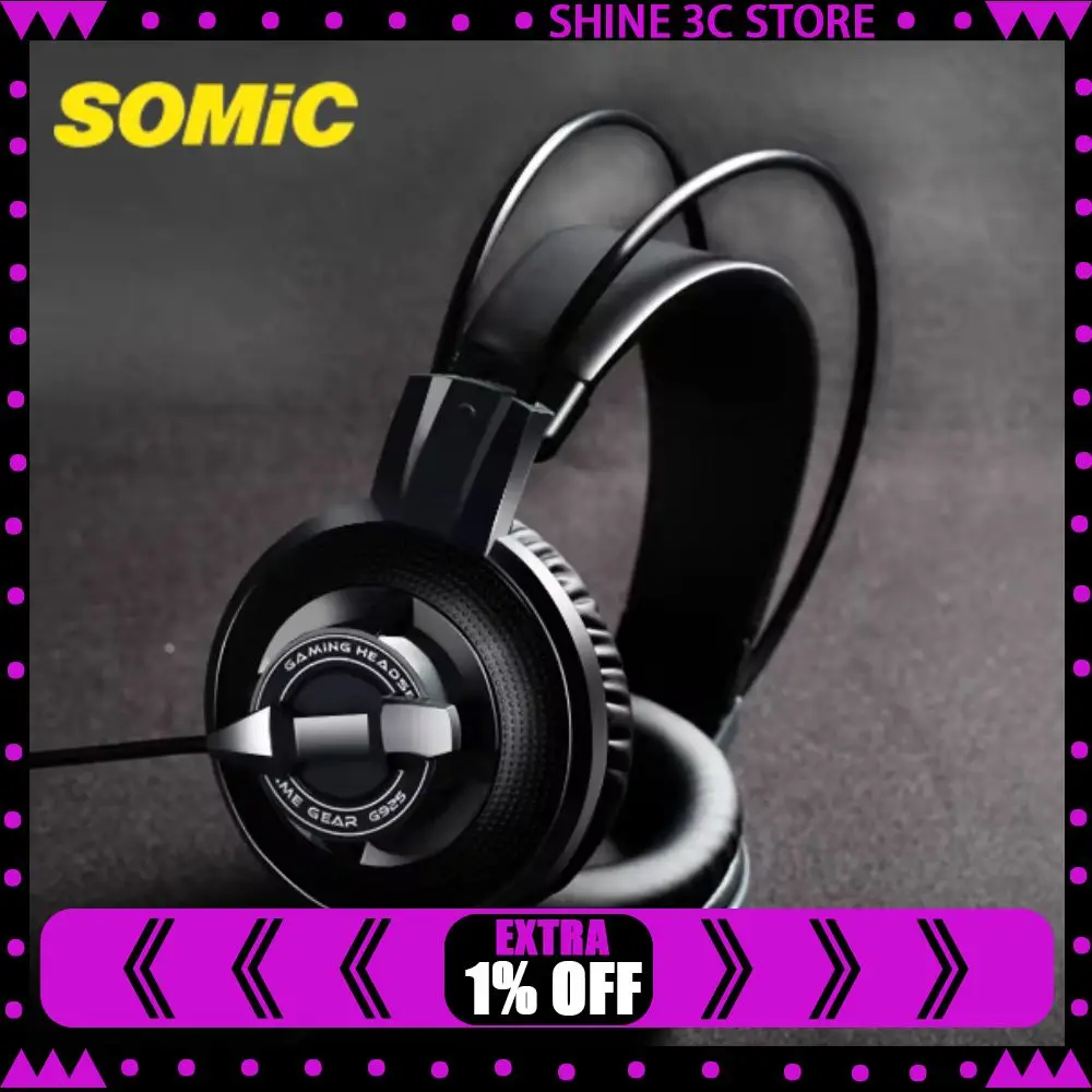 

Somic G925 Гарнитура USB Проводные наушники Легкие тканые наушники Портативные игровые наушники для киберспорта Индивидуальные наушники в подарок