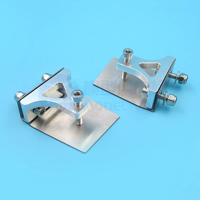 1Pair RC Boat Trim Tabs Balance Plate 38*32mm/45*40mm Press Water Plate for MONO 60-75cm Vee Oval RC Electric Speed Model Boat