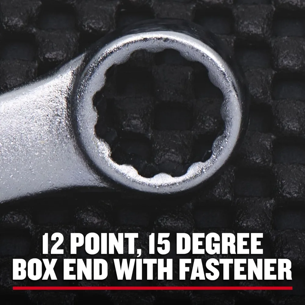 مجموعة مفاتيح ربط SAE ومترية مكونة من 32 قطعة #4