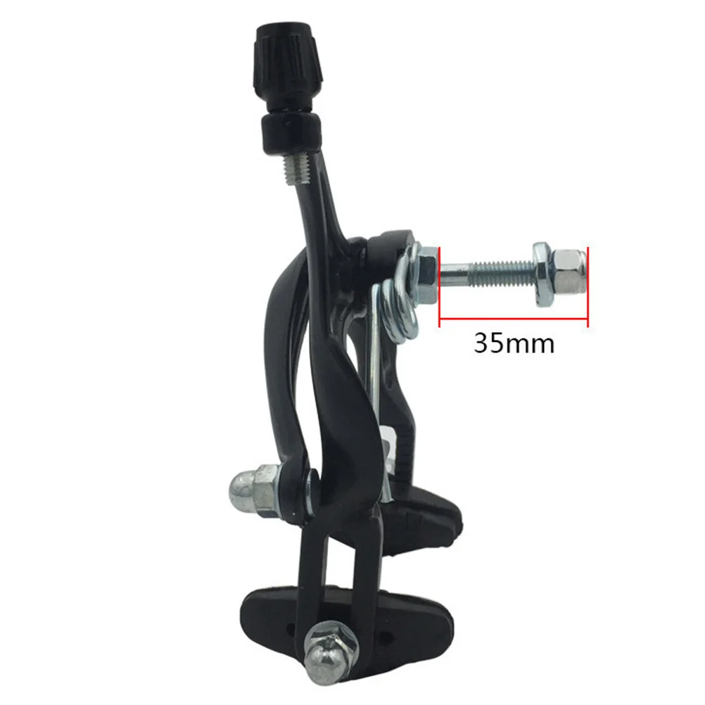Aluminum Alloy Long Arm Brake Clamp 61-79mm C Clip Sturdy Trustworthy Multi-Function Easy Installation Black Bike Brake Clamp
