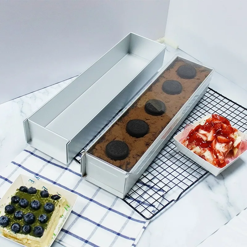 

Заводская прямоугольная форма для торта Тирамису из алюминиевого сплава