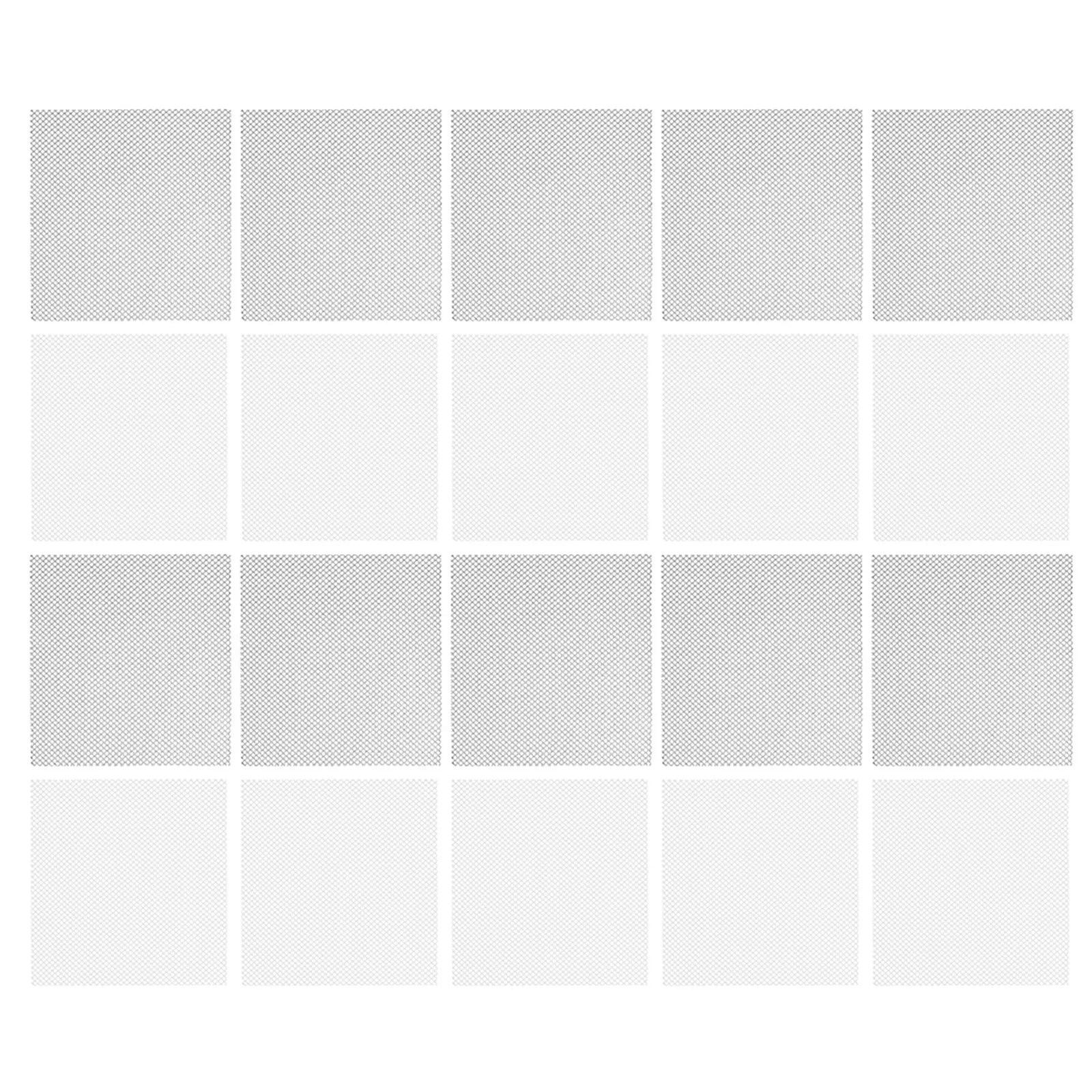 40 Pcs Eye Mesh for Mask Fabric Fursuit Eyes Cosplay See Through Cloth Making Fursuits
