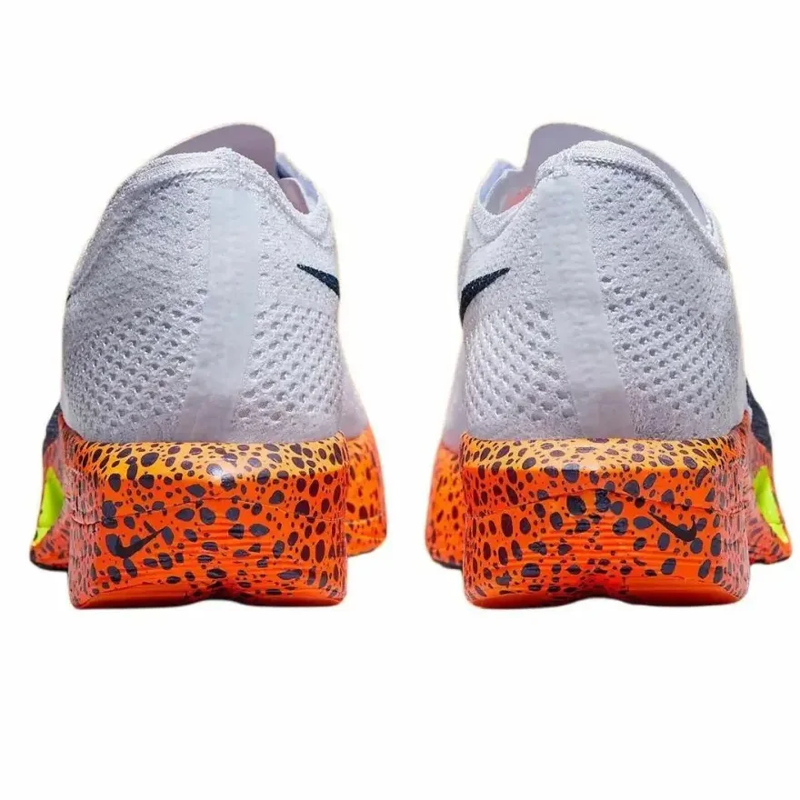 Nike Trendy and versatile comfortable and stylish non-slip low-top running shoes unisex white orange ...