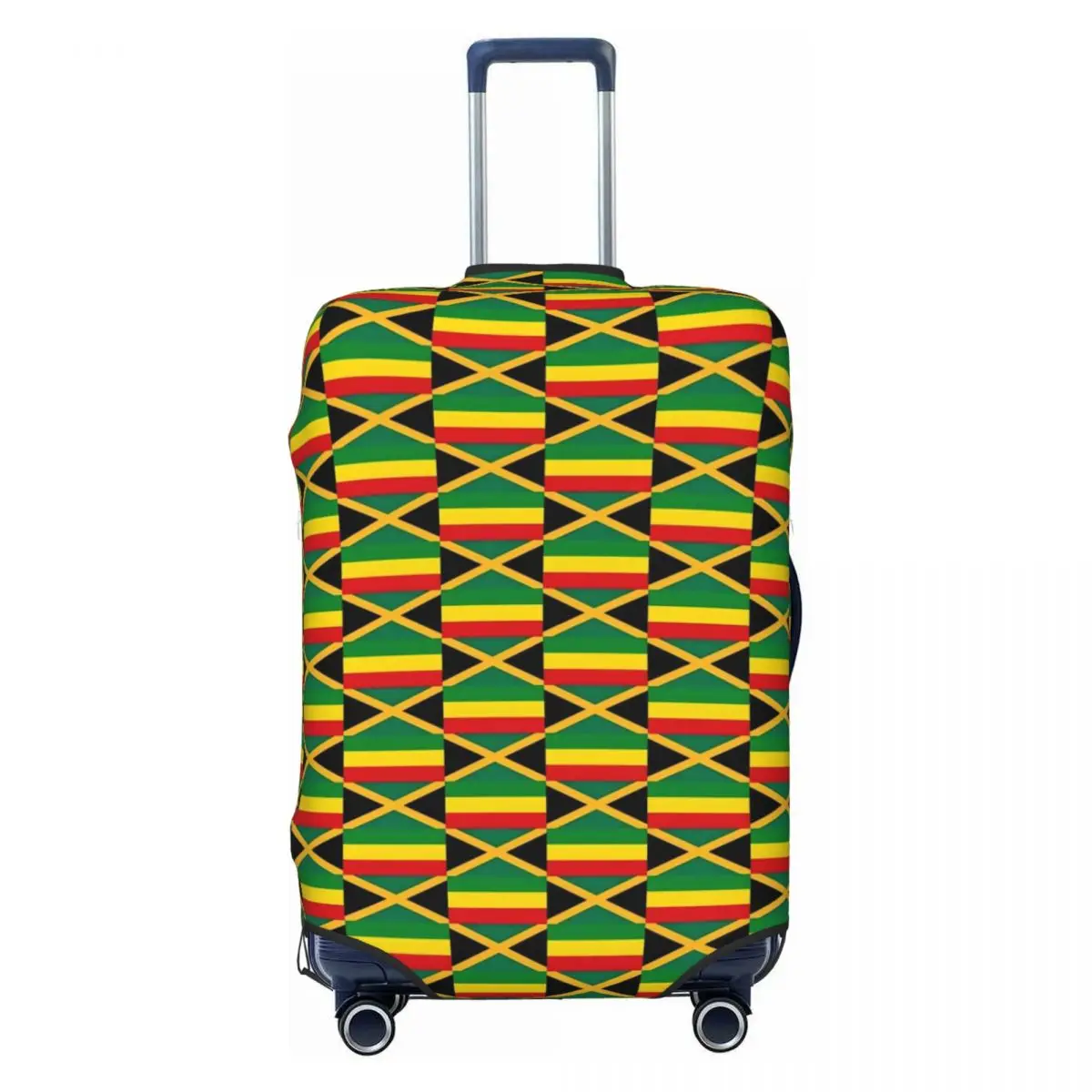 Jamaica Flag Suitcase Cover Flag of Reggae Vacation Business Elastic Luggage Case Protection