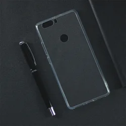 Soft Clear Silicone Back Case For ZTE Nubia Z17 Lite Back Cover Case