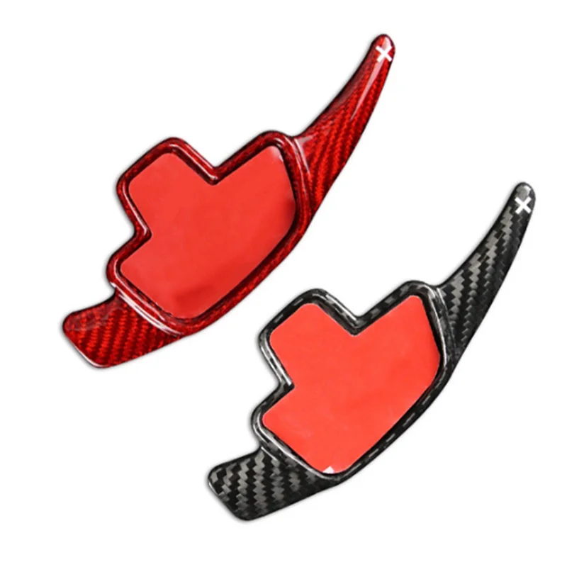 

Lasting Car Steering Wheel Paddle Shift Extension Shifters Carbon Fiber Trim Sticker For Mercedes Benz A B C E S V G Class