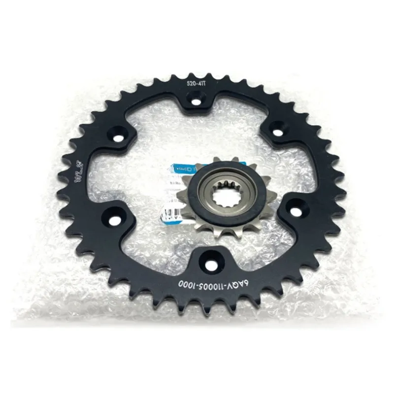 Motorcycle Parts Front Rear 520 14 And 41 Teeth Chain Sprocket For CFMOTO 450SR CF450SR CF400-6 CF MOTO SR450 400-6