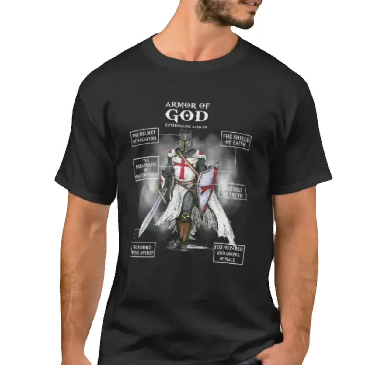 The Armor of God. Ephesians 6:10.18 Spread The Gospel Love T-Shirt. Summer Cotton Short Sleeve O-Neck Mens T Shirt New S-3XL
