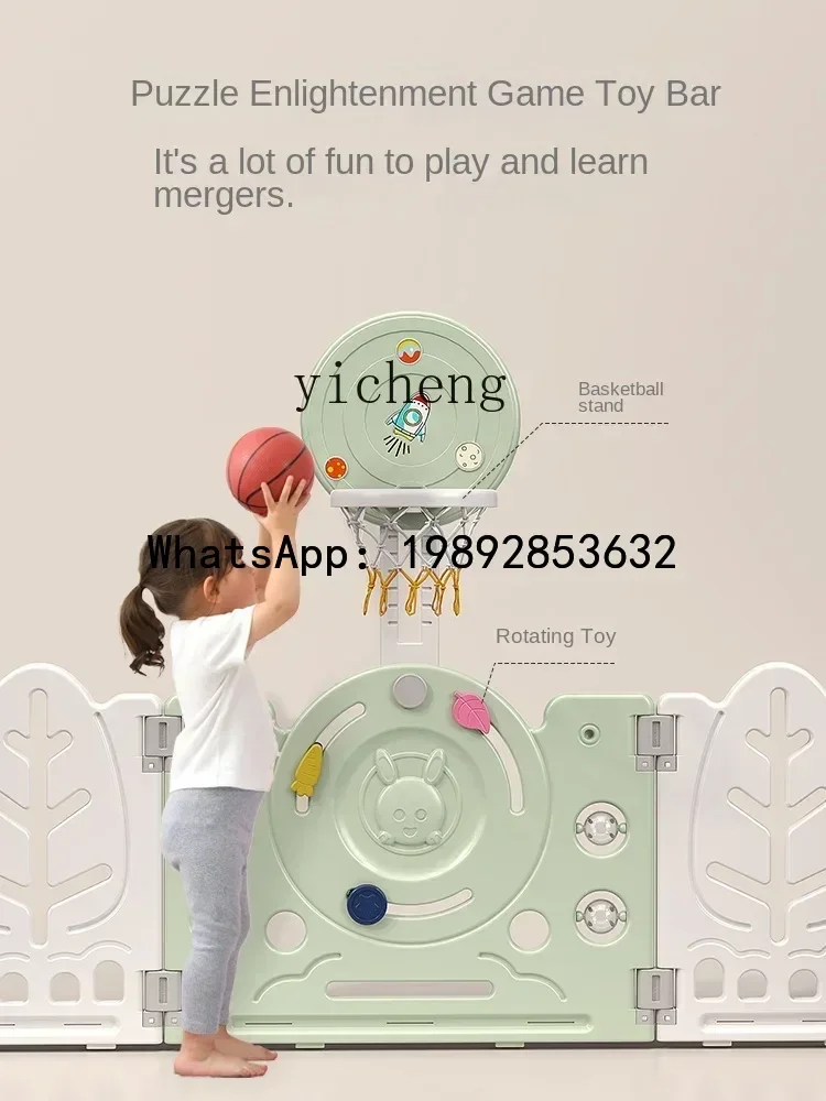 WL Baby Game Fence واقية الطفل للطي سياج الأطفال الأرض لعبة سياج حصيرة للزحف