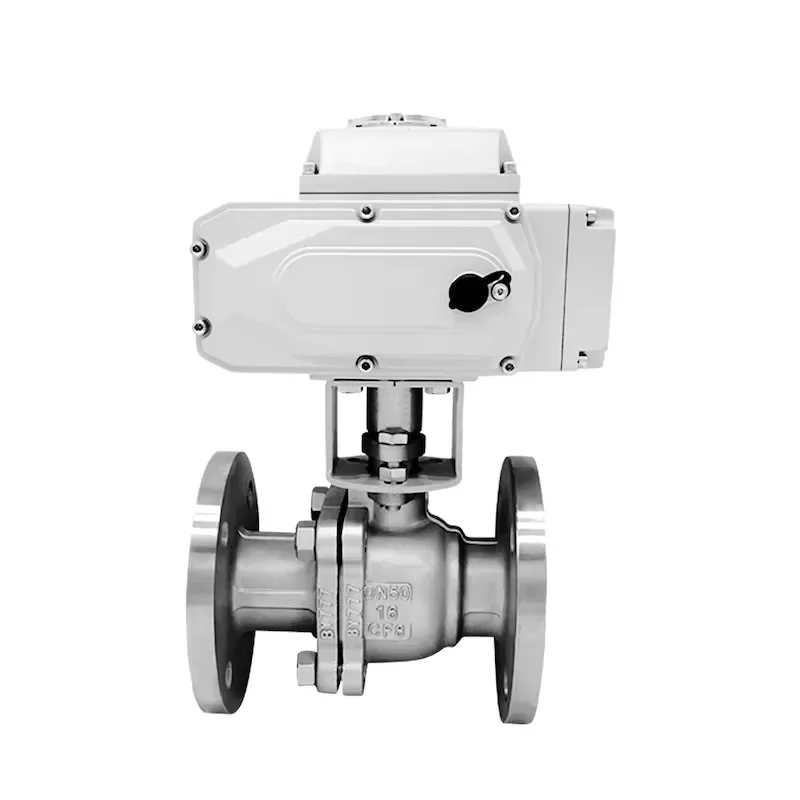 

220V Stainless Steel Flange Q941F-16P High Temperature Steam Control Explosion-proof DN50 Electric Float Ball Valve
