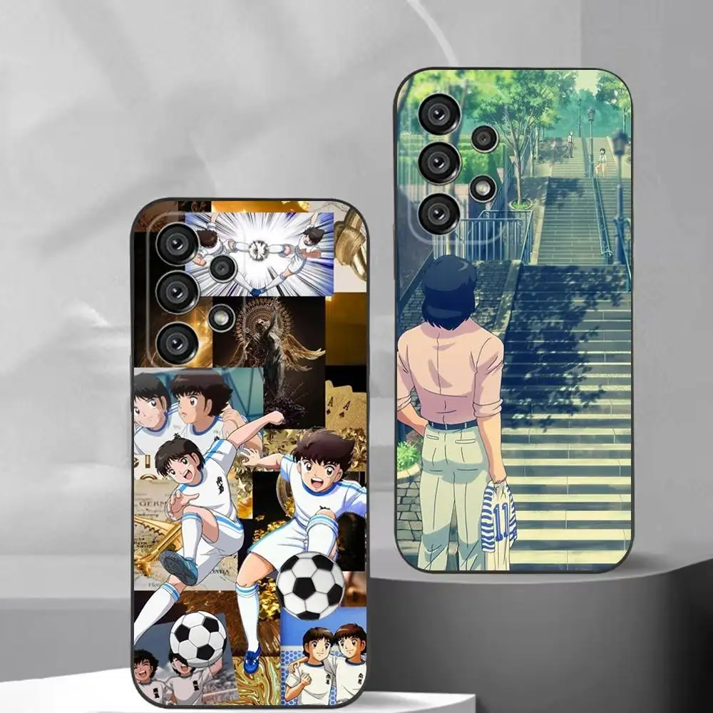 

Comic C-Captain Tsubasas Phone Case For Samsung S25,S24,S21,S22,S23,S30,Ultra,S20,Plus,Fe,Lite,Note,10,9,5G Black Cover