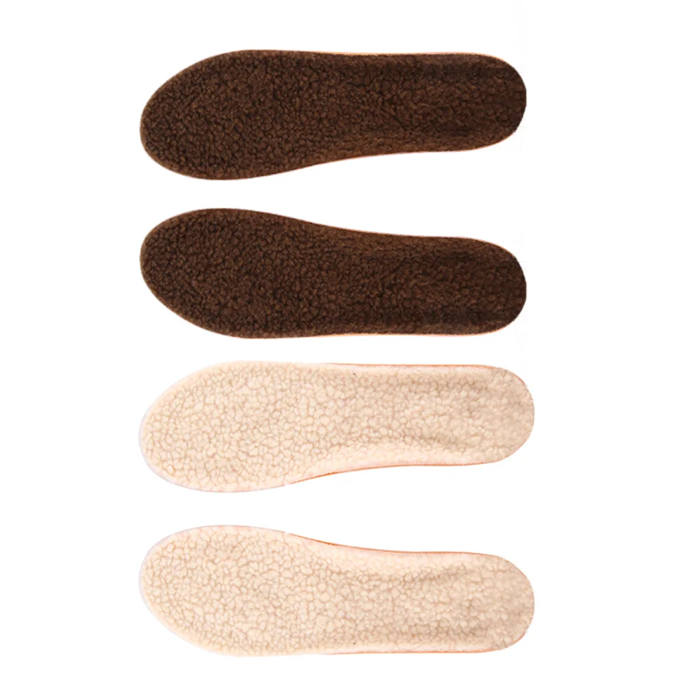 1 pçs palmilhas quentes 37-39 almofadas de sapato grosso inverno almofadas de cuidados com os pés sweatproof anti-odor palmilhas esportivas ferramenta de cuidados com os pés