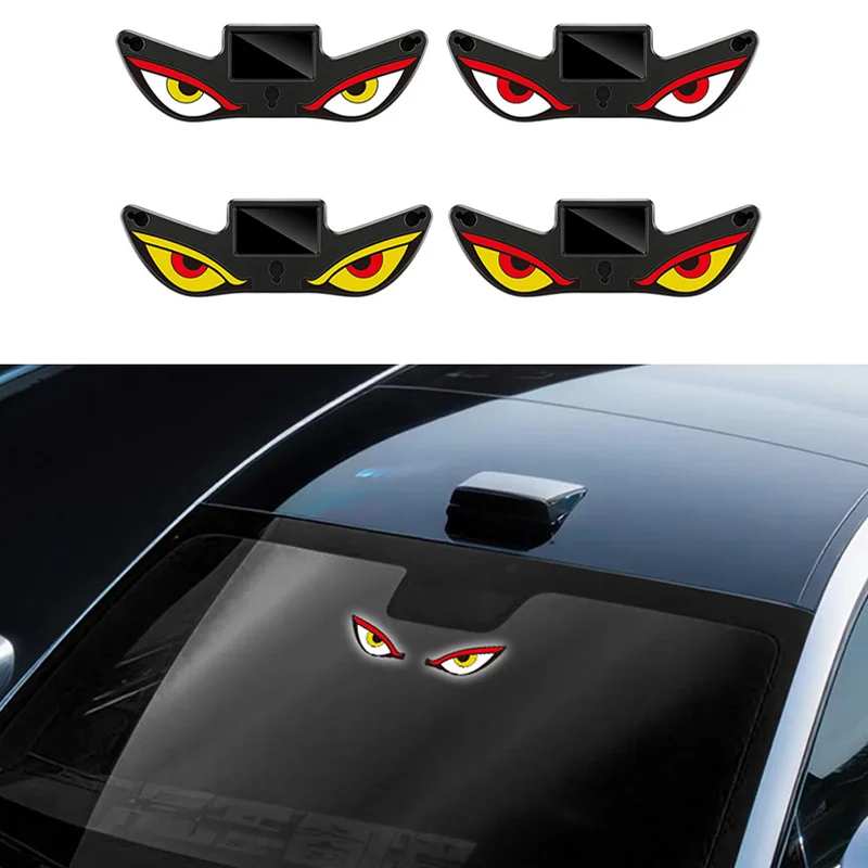 SEAMETAL Wireless Car Led Ambient Light Solar Powered Car Neon Light Suction Cup USB Rechargeable Atmosphere Lamp Car Accessorie