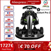 EU Stock Original Ninebot By Segway Gokart Pro 2 43Km/h Speed 4800W Power GoKart Electric Self Balance Scooter