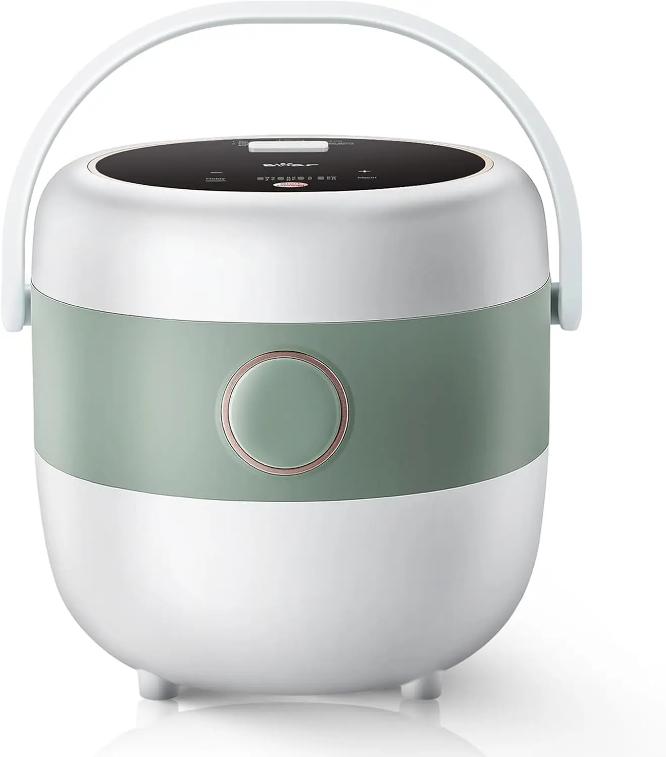 

3-Cup Rice Cooker, Fuzzy Logic, Healthy Nonstick, PFAS-Free, Touch-Screen, Perfect Rice